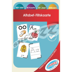 (AFRIKAANS) ALFABET FLITSKAARTE (40 CARDS)